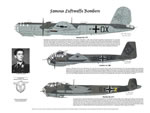 "Famous Luftwaffe Bombers" - Ernie Boyette - He-177, Ju-188 & Do-217 Art